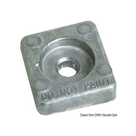 Anode magnésium pour Honda 8/20 HP Osculati - Zinc pour Honda 8/20 ...