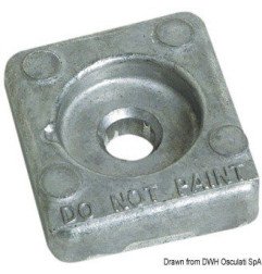 Anode zinc pour Honda 8/20 HP Osculati - Zinc pour Honda 8/20 HP - ...