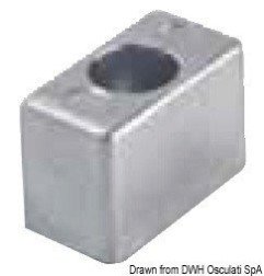 Anode pour hors-bord Johnson/Evinrude Osculati - Anode pour hors-bo...