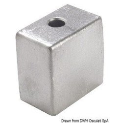 Anode pied zinc 50/200 HP Ø 3/8" x 16 Osculati - Anode pied 50-200 ...