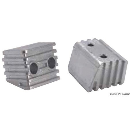 Anode pied magnésium Volvo DPX Osculati - Pieds DPX - discount-nau...