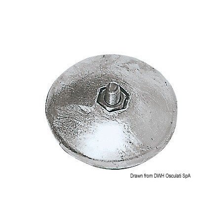 Anode rose p. gouvernails Ø 50mm 90gr poids paire Osculati - Anodes...