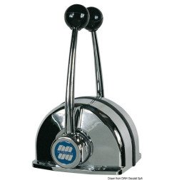 Boîtier mono-levier UFLEX bimoteur Uflex - Boîtier mono-levier en a...