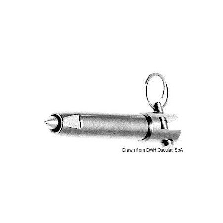 Terminal à fourche AISI 316 câble Parafil Ø 7 mm Osculati - Termina...