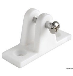 Pied à fourche en nylon Ø 22 mm Osculati - Raccord pour tube Ø 22 m...