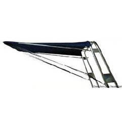 Taud télescopique poupe bleu navy 130 x 170 cm arrière Osculati - T...