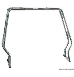 Roll bar inox rabattable p.zodiacs 125-180 cm Osculati - Roll-bar r...