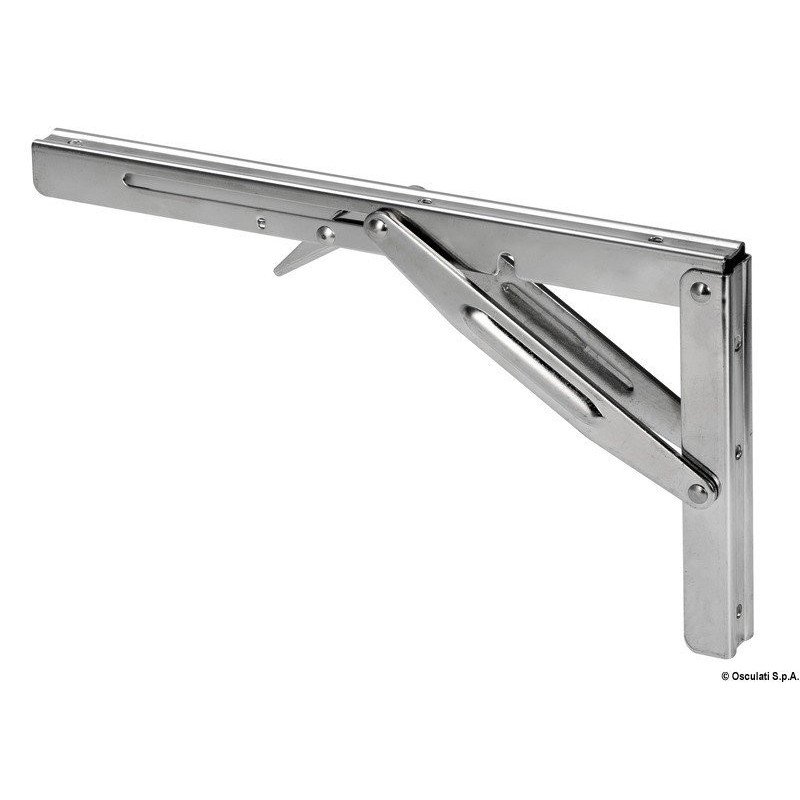 Bras pliant p. tables AISI316 300x160 mm 250 kg Osculati - Bras pli...