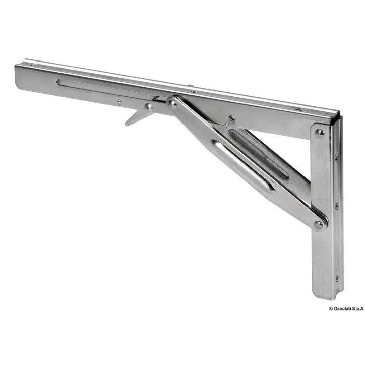 Bras pliant pour tables AISI 316 300x160 mm 250 kg