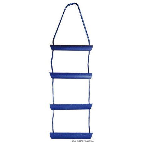 Echelle corde/plast 10 marches Osculati - Echelles en corde - disco...