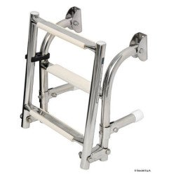Echelle repliable AISI316 standard 4 marches Osculati - Echelles re...