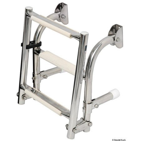 Echelle repliable AISI316 standard 3 marches Osculati - Echelles re...