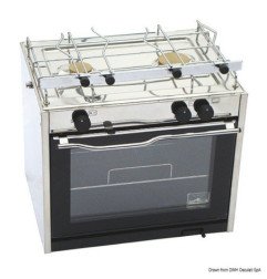 CuisinièreTECHIMPEX Compact 2 feux + four Techimpex - Version TECHI...