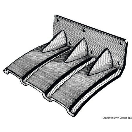Flap polyéthylène réticulé 255x210 cm Osculati - Flap Auto trim - d...