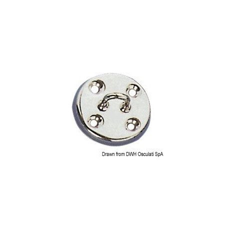Base pour montage poulie Viadana - Accessoires pour Wind Speed VIA...
