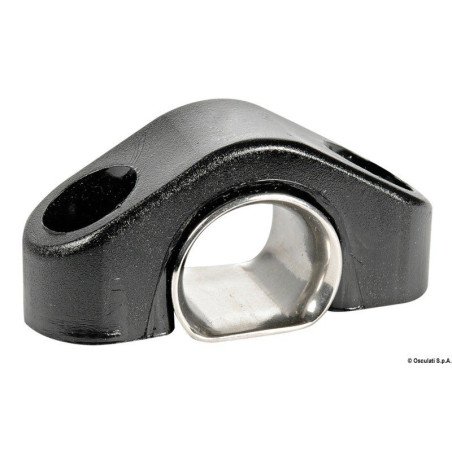 Filoir en nylon noir avec renfort inox 13 mm Viadana - Filoir en ny...