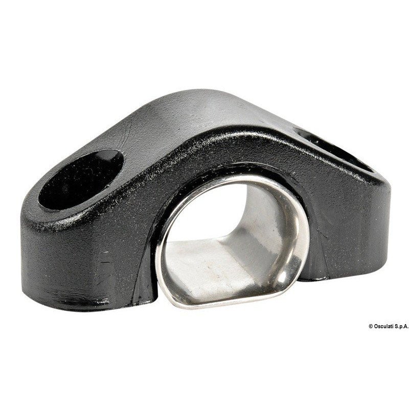 Filoir en nylon noir avec renfort inox 6 mm Viadana - Filoir en nyl...