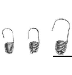Crochet inox 8 mm Osculati - Crochets et anneaux à baguer en inox -...