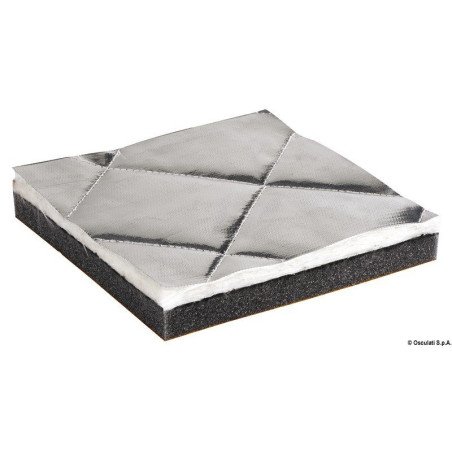Plaque phono-isolante fibre verre 100x150cm 30mm Osculati - Plaques...