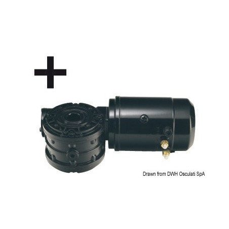 Motoréduct.LEWMAR Ocean 50-54+EVO/EVO Race 55 12V - Groupe motoréd...