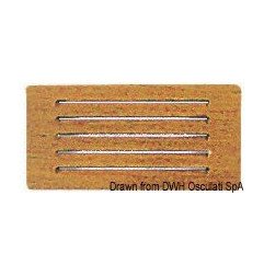 Façade protection teck 200x100 mm ARC - Façades de protection ARC -...