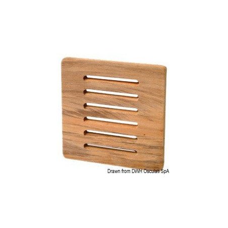 Façade protection teck 125x125 mm ARC - Façades de protection ARC -...