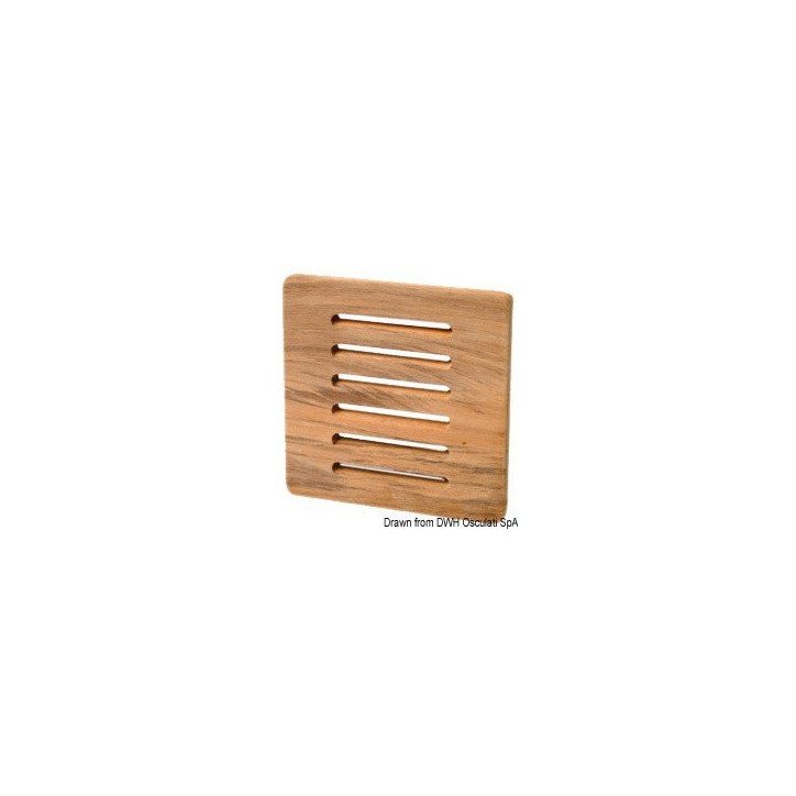 Façade protection teck 125x125 mm