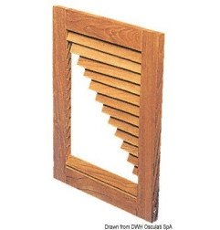 Paire profils latéraux teck 45x22mm 121 cm ARC - Système Do it Your...