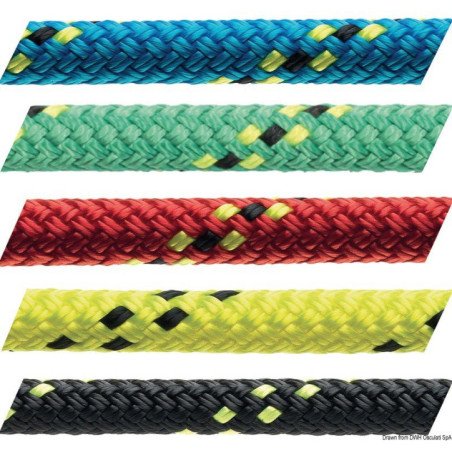 Tresse bleue MARLOW D2 Racing 16 mm Marlow - Tresse MARLOW D2 Racin...