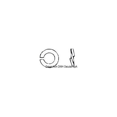 Rondelle GROWER 5 AISI 304 GROWER5 Osculati - Rondelles grower UNI ...