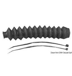 Soufflet protection câbles Osculati - Soufflet en caoutchouc pour p...