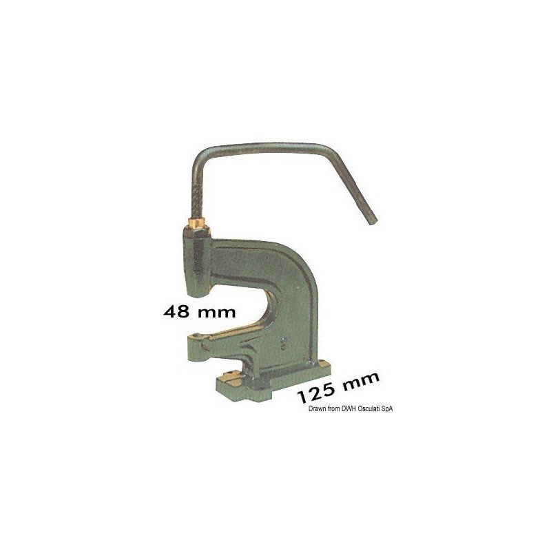 Presse pour riveter les boutons Osculati - Presse pour riveter les ...