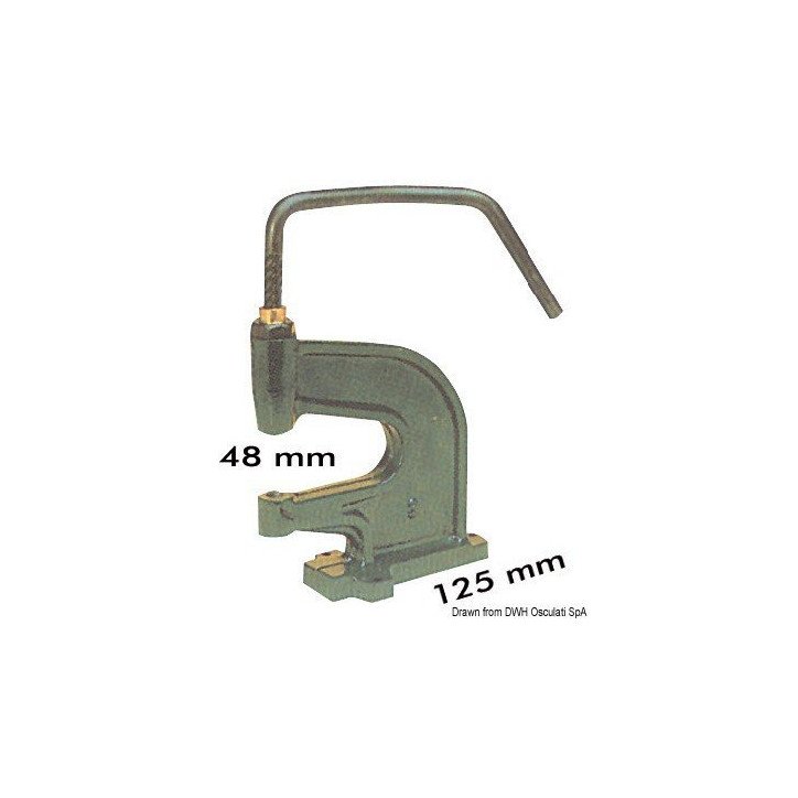 Presse pour riveter les boutons