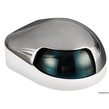 Feu de pont AISI 316 112,5° vert Osculati - Feux de pont en inox - ...