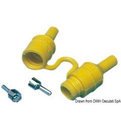 Porte-fusible étanche p. fusibles en verre Osculati - Porte-fusible...