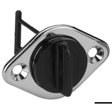 Nable laiton chromé 25 mm Osculati - Nable - discount-nautic.com