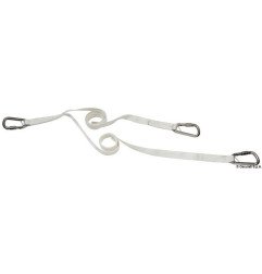 Ligne de vie 3 m + 3 mousquetons Osculati - Lignes de vie pour cein...