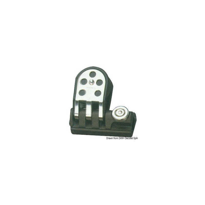 Filoir aluminium anodisé avec poulie inox Viadana - Filoirs Avale T...