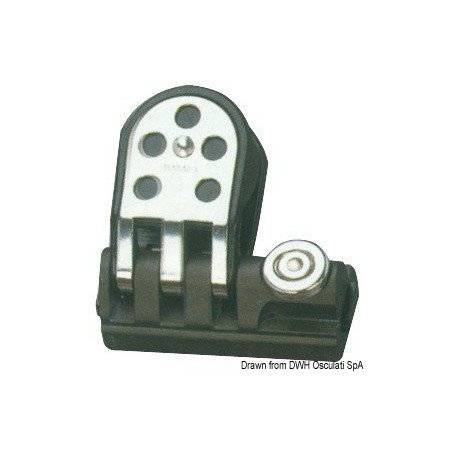 Filoir aluminium anodisé avec poulie inox Viadana - Filoirs Avale T...