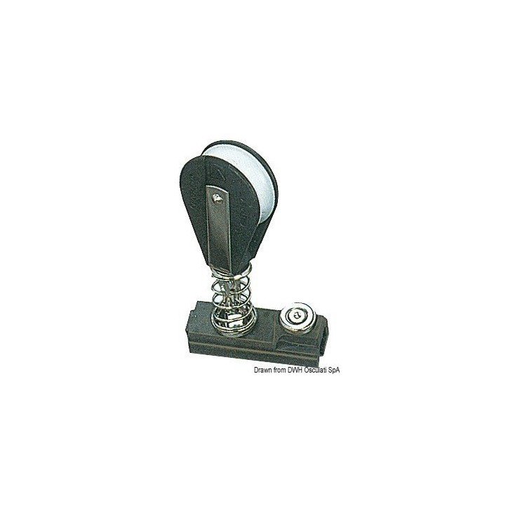 Filoir aluminium anodisé avec butée à ressort