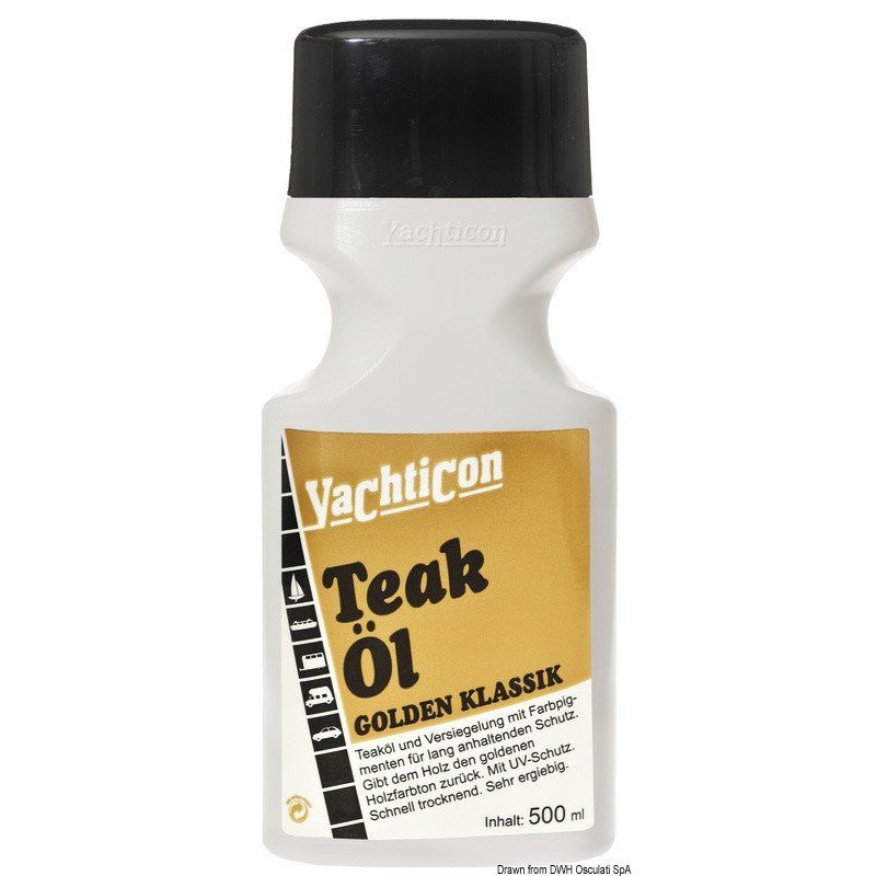 YACHTICON Teak Oil Classic 500 ml Yachticon - Teak Oil YACHTICON - ...