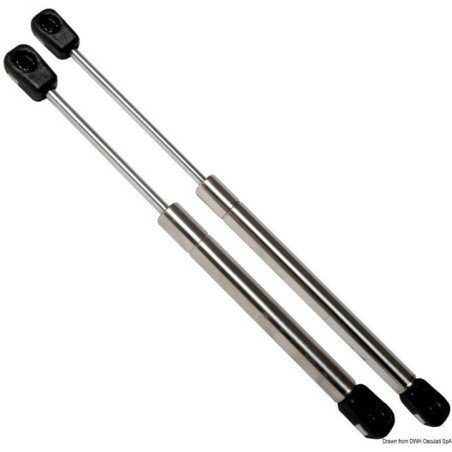 Ressort à gaz à sphère AISI 316 922 mm 60 kg Osculati - Ressorts à ...