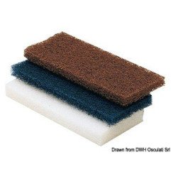 Paire de tampons abrasifs moyens bleu Shurhold Industries - Tampon...