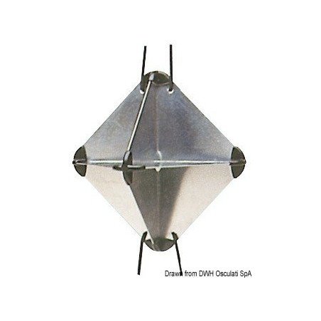 Réflécteur Radar 21x21x30 cm Osculati - Réflecteur RADAR - discount...
