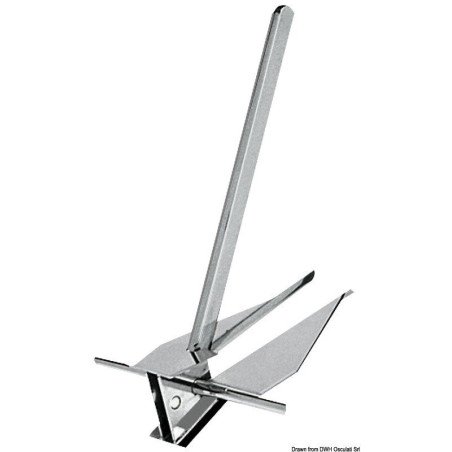 Ancre Danforth inox 12 kg Osculati - Ancre type DANFORTH - discount...