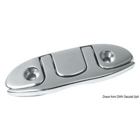 Taquet rabattable AISI 316 140 mm Osculati - Taquets rabattables - ...