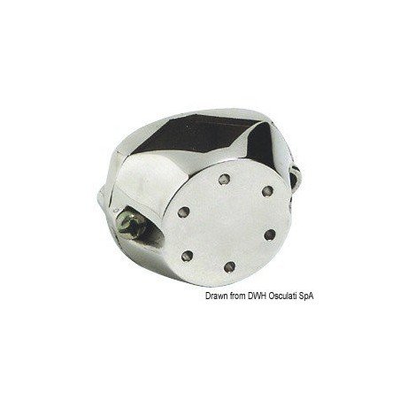 Etrier inox AISI316 poli miroir 30/35/40 mm Osculati - Etriers en i...