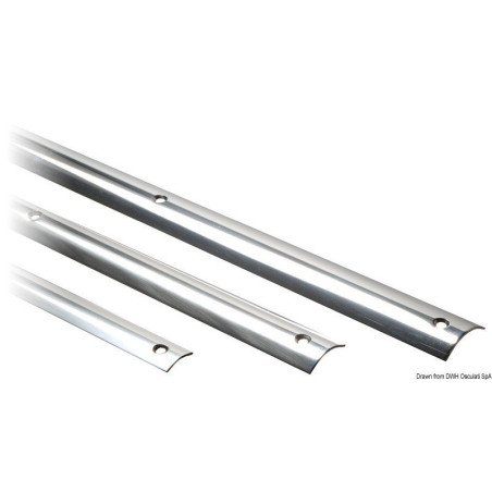 Profilé défense AISI316 20 mm(commande minimun 12m) Osculati - Prof...