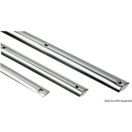 Jonc demi-rond AISI316 15 mm Barre 3m(commande minimun 12m) Osculat...