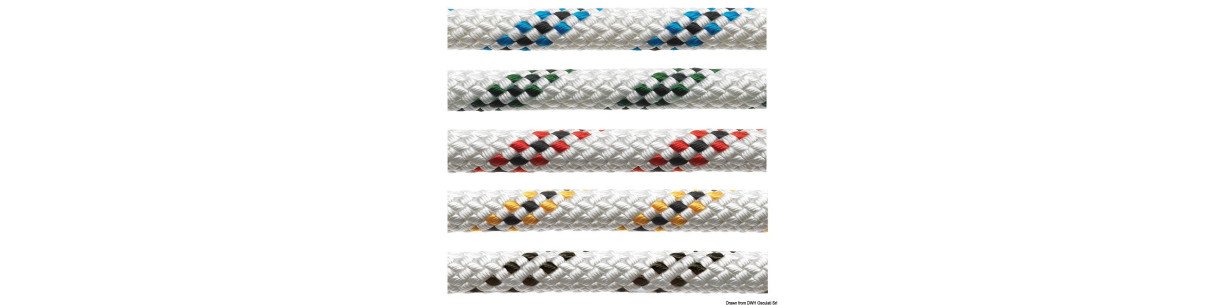 Bout MARLOW Marlowbraid blanche avec témoin